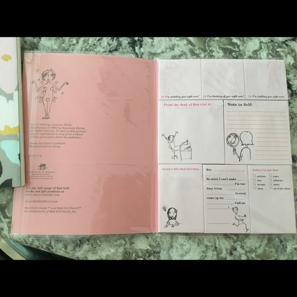 Bad Girl Sticky Notes - Picture 2 of 2